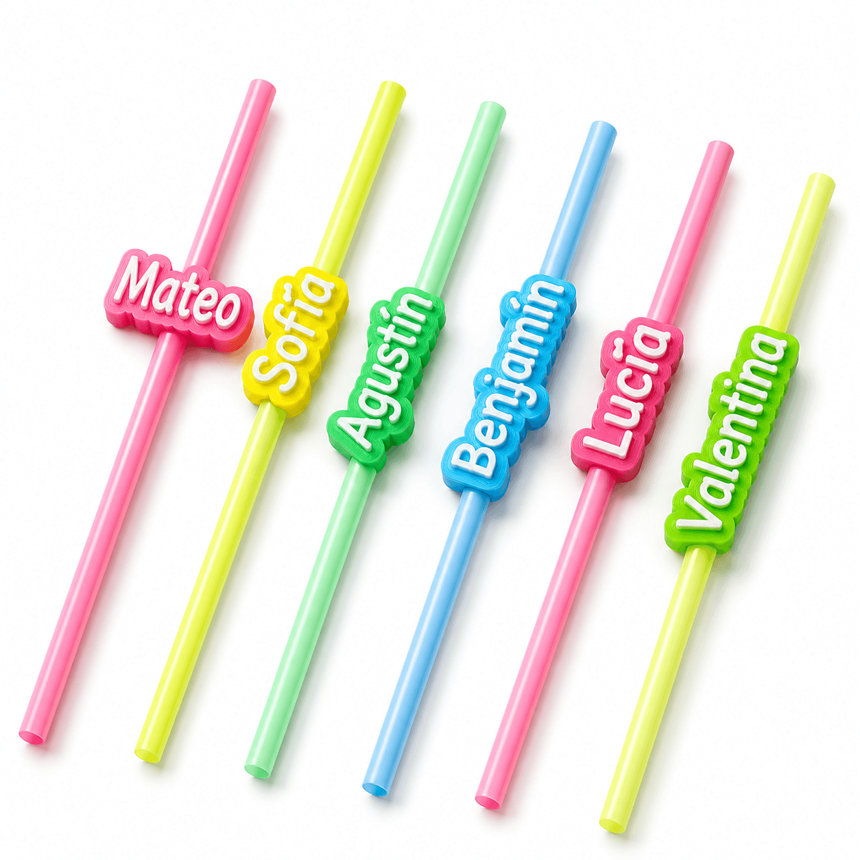 Sorbetes personalizados — Sorbetes personalizados con nombres impresos en 3D, ideales para cumpleaños, fiestas, eventos, mesas dulces y souvenirs. Disponibles en colores llamativos y con diseños únicos para cada invitado. | Moldera Uruguay